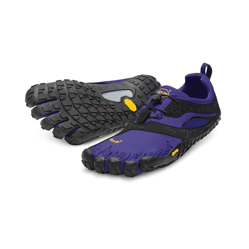 Vibram FiveFingers Spyridon MR Férfi Túracipő - Lila/Fekete VJDX631